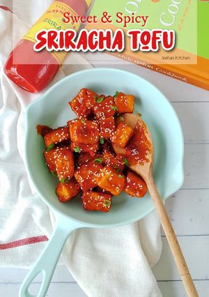 Gambar Sweet & Spicy Sriracha Tofu