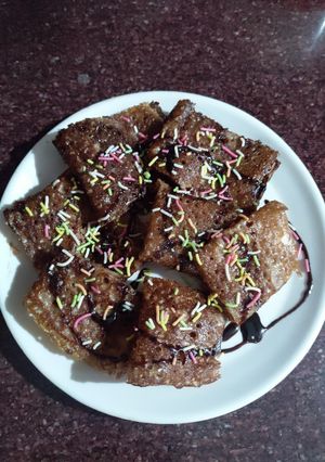 A picture of Chocolate dosa.