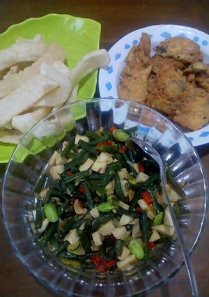 Foto resep Oseng kacang panjang