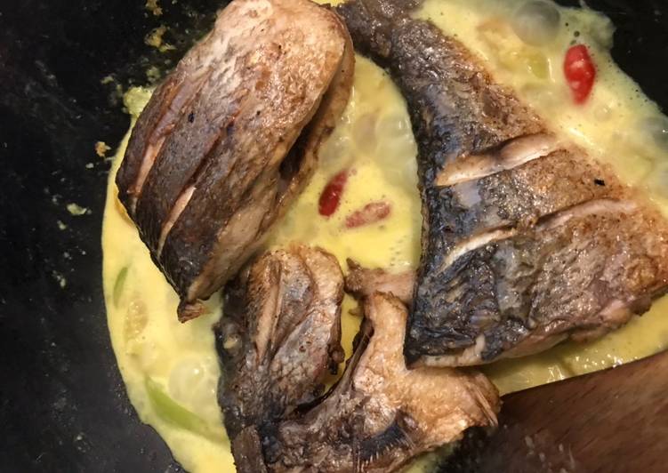 Cara Gampang meracik Ikan kuah Santan Lezat