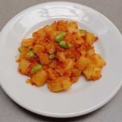 A picture of Kentang Balado Pete.