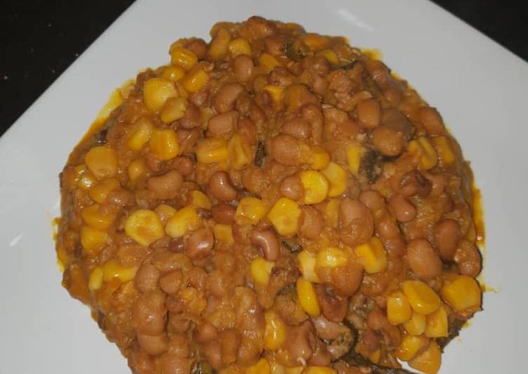 Beans and Corn aka Adalu