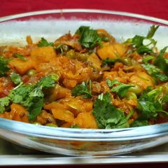 A picture of Cabbage Curry.
