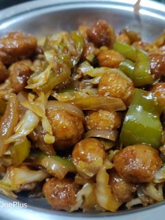 सोयाबीन चिली (Soyabean Chilli recipe in Hindi) रेसिपी मुख्य फोटो