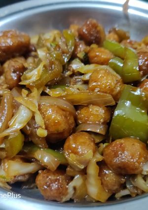 सोयाबीन चिली (Soyabean Chilli recipe in Hindi) रेसिपी मुख्य फोटो