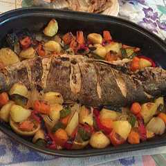 سمك في الفرن🐟😍-レシピのメイン写真