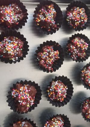 Foto resep Kue Coklat Kacang