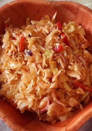 Szerb saláta recept fotója