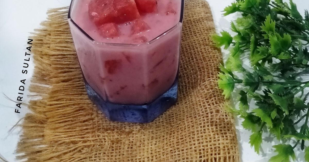 Es Semangka Susu Sehat