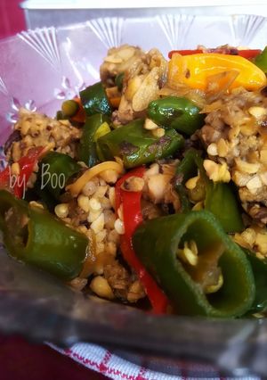 Foto resep 22. Oseng bungkil cabe hijau