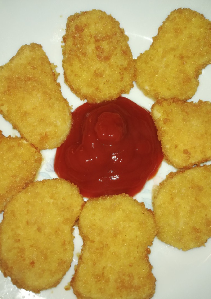 Una foto de Nuggets caseros