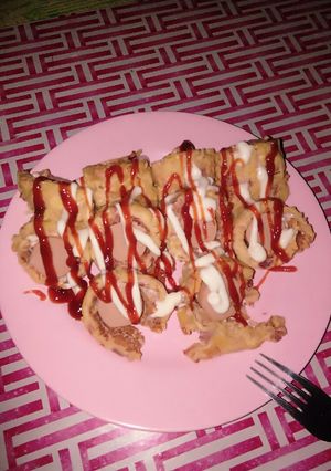 Foto resep Sosis gulung telur