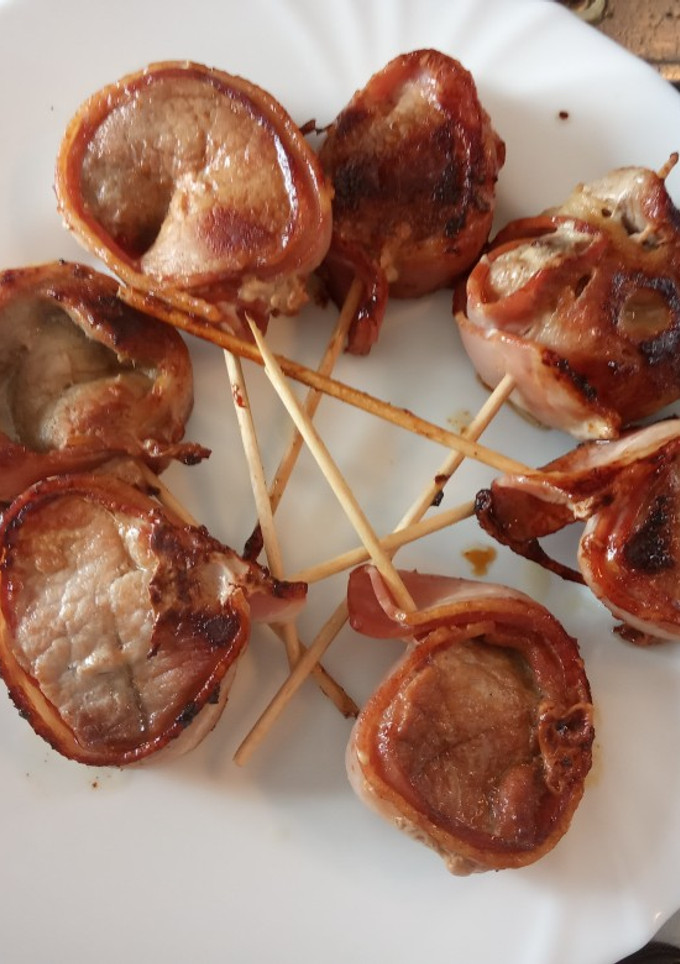 Una foto de Piruletas de cerdo 🐷