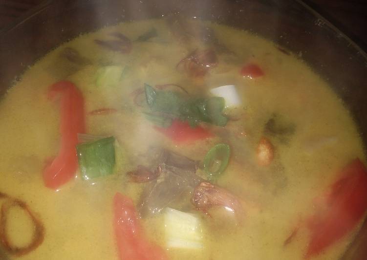 Resep Soto daging simple #belajarmasak, Bisa Manjain Lidah