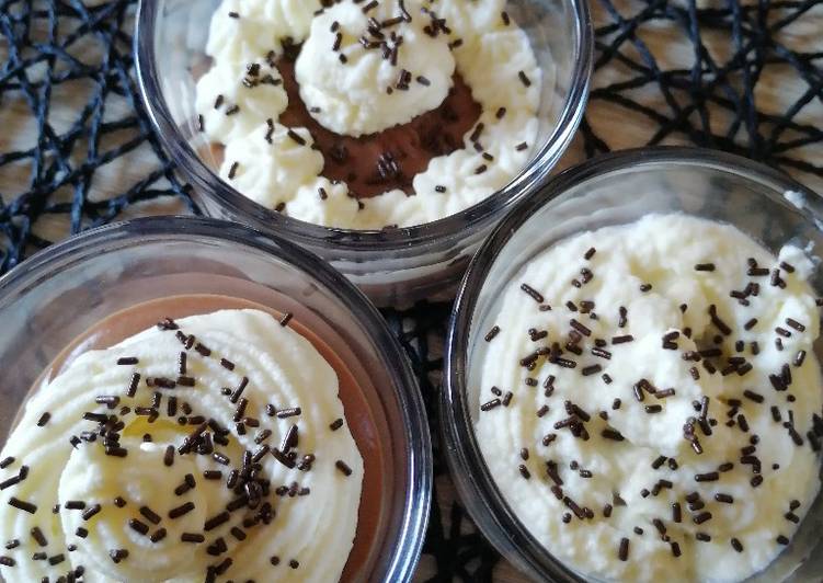 Recipe of Ultimate Eggless Chocolate mousse