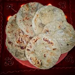 A picture of Bajra Rotla.