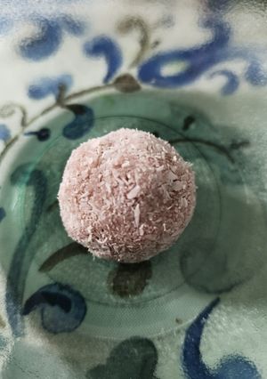 Una foto de Trufas con almendras