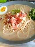 Mie celor udang khas palembang