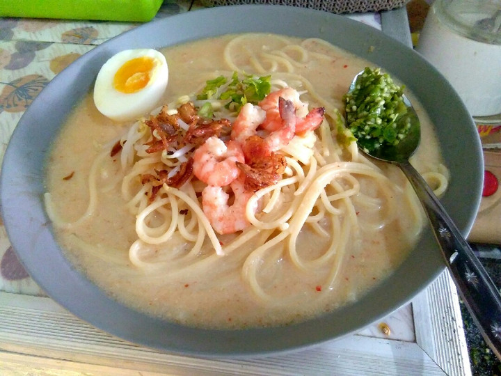 Resep Mie celor udang khas palembang yang Enak Banget