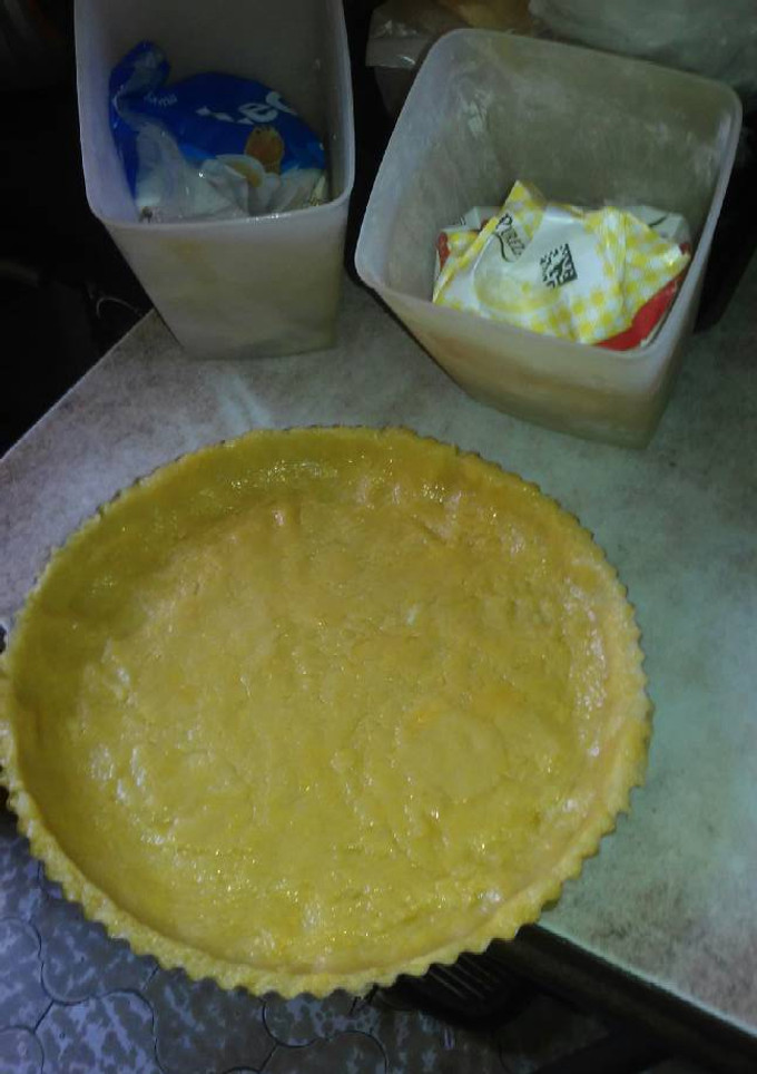 Una foto de Masa para tarta dulce súper rápida💨