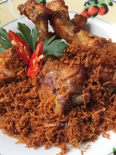 Foto resep Ayam Goreng Serundeng (Lengkuas)