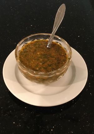 A picture of Chimichurri Sauce.