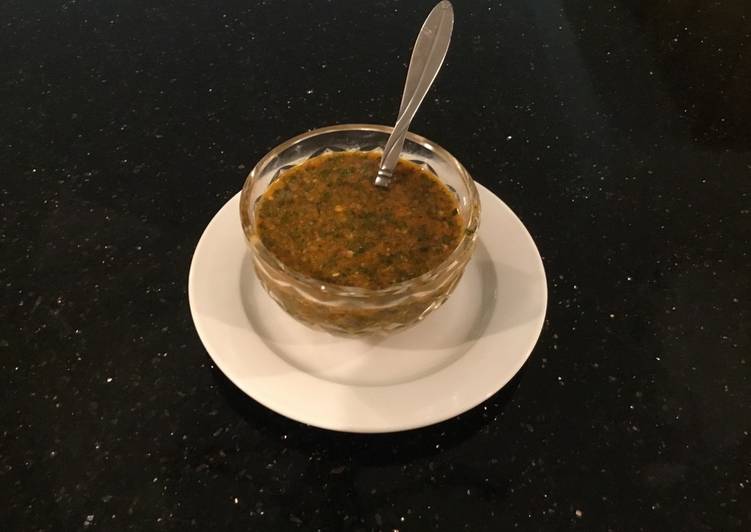 Recipe of Super Quick Homemade Chimichurri Sauce