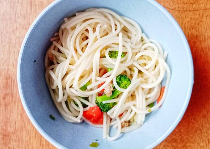 Day. 324 Spaghetti Tumis Brokoli (16 month+)