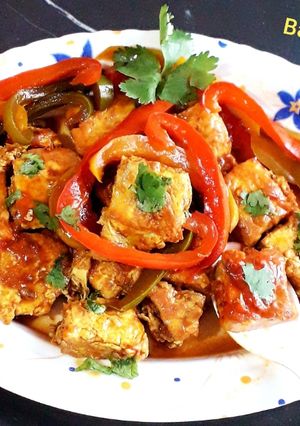 টোফু অ্যান্ড এগ(Tofu and Egg recipe in Bengali) রেসিপির প্রধান ছবি