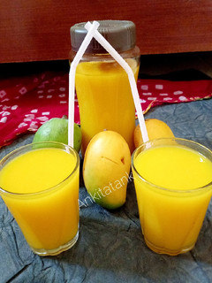 મેંગો ફ્રુટી (Mango Frooti Recipe In Gujarati) રેસીપી મુખ્ય ફોટો