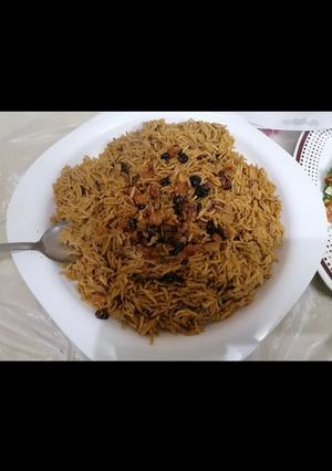 صورة لوصفة رز صياديه 😋👌