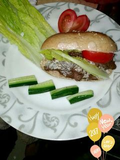 صورة لوصفة سندوتش كبدة