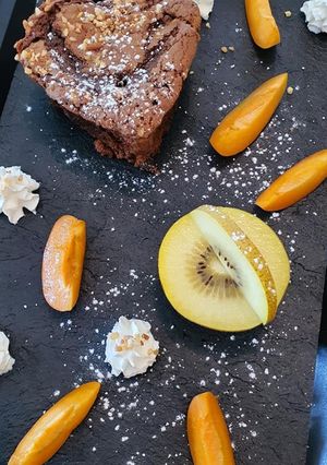 Une photo de Moelleux chocolat aux pépites