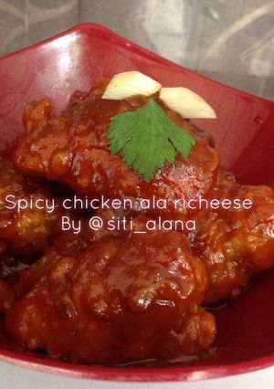 Foto resep Spicy chicken ala richeese