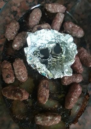 A picture of Charcoal grill flavour EASY Kofta, Kebab, Meatball.