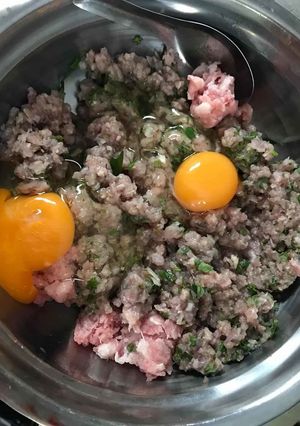 Hình của món Rắn băm chả.