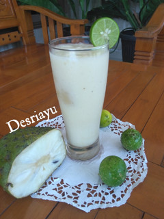 Foto resep Jus Sirsak Jeruk Nipis