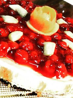 صورة لوصفة تشيز كيك بدون جيلاتين ولا فرن