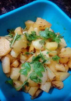 जीरा आलू रेसिपी मुख्य फोटो