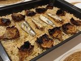 Arroz Integral con Alcachofas y Sardinas en lata