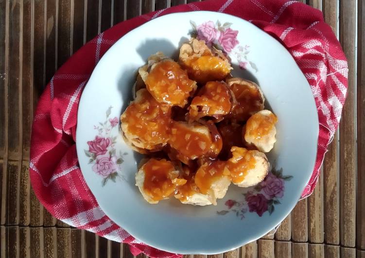 Terong Crispy Saus Thai