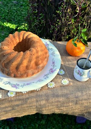 Una foto de Budín de naranja y jengibre🍊