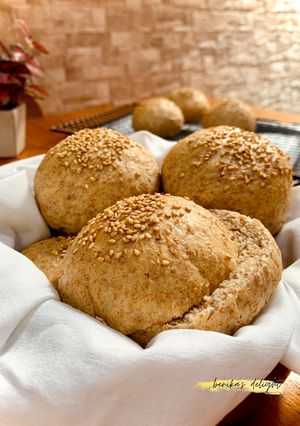 Foto resep Roti Burger Gandum