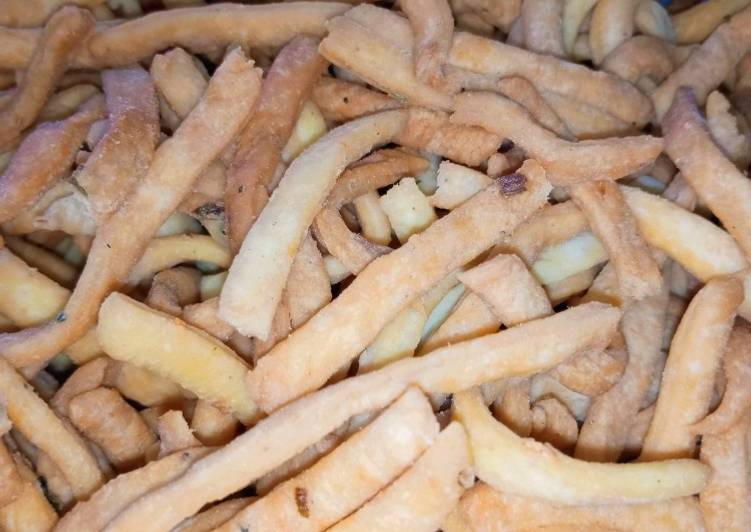 Resep Unik Keripik bawang renyah || stick bawang renyah Ala Warteg