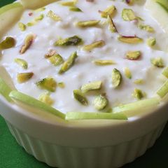 A picture of Green Apple Shri khand.