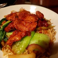A picture of Chinese sticky pork.