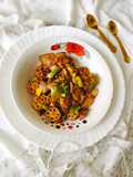 CHINESE LOTUS ROOT STIR FRY (Lotus stem stir fry)
