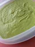 Salsa verde cremosa. Para los amantes de lo picoso