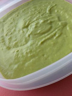 Una foto de Salsa verde cremosa. Para los amantes de lo picoso