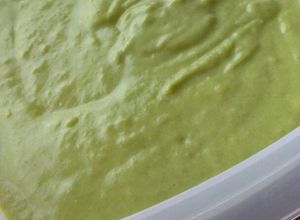 Una foto de Salsa verde cremosa. Para los amantes de lo picoso